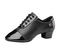 Fooceoute Irish Dancing Shoes Men,Mens Hip Hop Jazz Dancing Shoes,Flexible and Wear Resistant,Traction and Stability,Suitable for Dance Classes,Social Gatherings,Various Styles Black