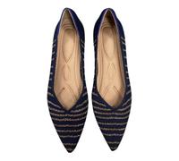 Fooceoute Women's Knitted Casual Ballet,Knitted Mesh Ballet Flats,Slip On Ballerina Women,Lightweight and Portable,Wide Range of Uses,for Formal and Informal Occasions Purple