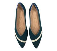 Fooceoute Women's Knitted Casual Ballet,Knitted Mesh Ballet Flats,Slip On Ballerina Women,Lightweight and Portable,Wide Range of Uses,for Formal and Informal Occasions