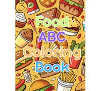 Food ABC Coloring Book: Volume 3