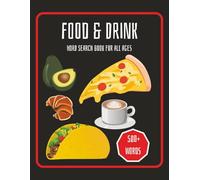 Food and Beverage Word Search Puzzle Book: 50 Puzzles & 500 Words: Fun and Challenging Word Search Puzzles for All Skill Levels