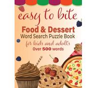 Food and Dessert Word Puzzle Book 2025 - 2026