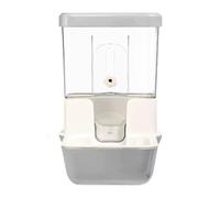 Food and Water Dispenser for Rabbits - Automatic Food and Water Dispenser for Pets, Bowl with Generous Capacity for Parrots Ferrets Curly Chinchillas