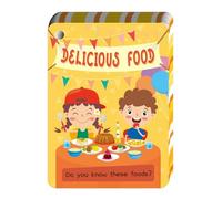 Food Awareness Cards - Educational Flash Set, Interactive Educational Game, Cognitive Picture Cards, Fun Early Class Aid | 48 Cards for Kids Girls
