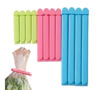 Food Bag Clip - 12Pcs Airtight Food Storage Clip | Versatile Strong Bag Sealing Clips | Foods Clips Ideal for Snack Bags, Cereal Packs, and Kitchen Pantry Organization