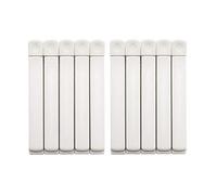 Food Bag Clips 10pcs Plastic Closure Clips Plastic Bag Clips for Food and Snack Storage, Reduced Airflow, White, 11.5 x 1.5 x 2 cm