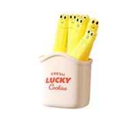 Food Bag Clips 6 Pieces Funny with Magnetic Storage | Bag Clips for Food Storage for Home Kitchen Fridge Cabinet Pantry Apartment Camping Picnic Party Bread Candy Snack
