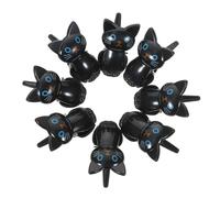 Food Bag Clips 8Pcs, Black Cat Design Airtight Sealing Clips for Food Storage, Keep Kitchen & Office Snacks Fresh, Multipurpose Bag Clamps(Black)