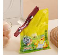 Food Bag Clips,Liquid Food Clips - Kitchen Seasoning Clamp with Pouring Spout Snack Organizer for Grains Nuts Home Kids Seniors Grocery Dorm Travel Camping