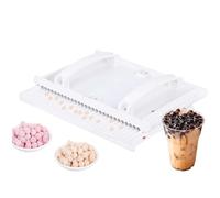 Food Ball Maker 12Mm Pearl Taro Ball Forming Tool with Adjustable Strip Extruder for Kitchen Cafe