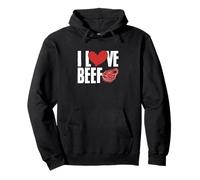 Food Beef Steak Meat Lover Anti Vegan Carnivore Meat Eater Pullover Hoodie