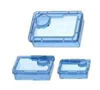 Food Bowl for Reptiles Dish Water and Food with Compartment | Bearded Dragon Feeder for Gecko Lizard Snake Land Turtle and Aquatic
