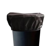 Food Bucket Cover - Black Oxford, 43 x 36 cm, Waterproof Shield, Feeder Protector for Elastic Dustproof Cover, Robust Protection, Use on a Stable Pasture Farm in the F