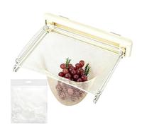 Food Catcher for Kitchen Sink - Drain Strainer Basket for Sink Filter Protection | Silicone Mesh with Suction Edge Design, Anti Clog Guard for Kitchen Waste Trap 7.36x6.06x1.42 in