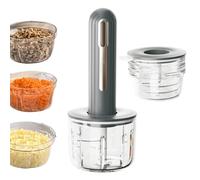 Food Chopper, Lightweight Meat Grinder, Portable Electric Chopper for Household, Camping, Meat Preparation