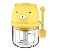 Food Chopper - Manual Food Processor | Vegetable Helicopter Manual | Hand Dicer And Mincer | Easy Clean Vegetable Strainer | Mini Handheld Chooper For Onion Salad