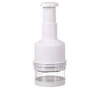 Food Chopper Vegetable Chopper Onion Chopper Garlic Chopper Hand Chopper for Vegetables Hand Vegetable Chopper Nut Chopper Dishwasher Meat (White, One Size)