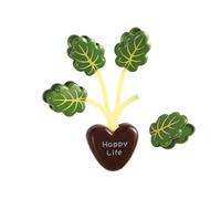 Food Clip Magnets - Space Saving and Durable | Magnetic Potted Plants for - for Classroom Kitchen Office