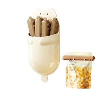 Food Clips | Bread Snack Sealer Kitchen Gadget - Fun Chip Clips - for Apartment Everyday Use Home School Dorm Travel Picnic Camping