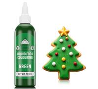 Food Colouring Green 120ml - Highly Concentrated & Sugar-Free Food Colouring Liquid Food Dye for Cake Decorating, Macarons, Icing, Fondant, Cookies, Donuts
