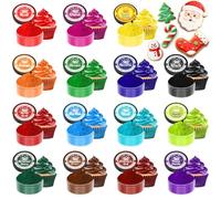 Food Colouring Powder - 15 Colours x 5g Food Colouring Set, High Concentrated Food Dye, Edible Paint for Macarons, Cake Decorating, Baking, Icing, Fondant, Cookies