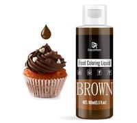 Food Colouring -Vibrant Liquid Icing Food Colouring Food Colour Dye Brown