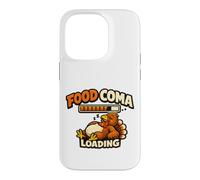 Food Coma Loading Turkey Thanksgiving Funny Graphic Case for iPhone 14 Pro