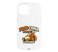 Food Coma Loading Turkey Thanksgiving Funny Graphic Case for iPhone 15