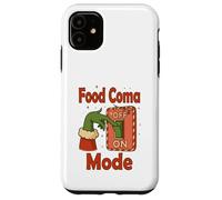 Food Coma Mode On - Funny Christmas Switch Design Case for iPhone 11