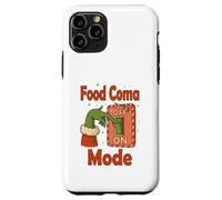 Food Coma Mode On - Funny Christmas Switch Design Case for iPhone 11 Pro