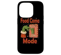 Food Coma Mode On - Funny Christmas Switch Design Case for iPhone 14 Pro
