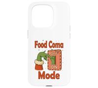 Food Coma Mode On - Funny Christmas Switch Design Case for iPhone 15 Pro