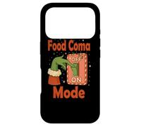 Food Coma Mode On - Funny Christmas Switch Design Case for iPhone 17 Pro