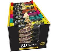 Food Connections | Classic Mix Flapjack Bars | 30 x 100g Bars | 6 Delicious Flavours