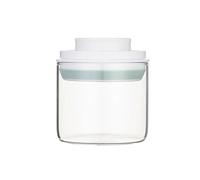 Food Container Push Type Glass Sealed Jars Food Grade Storage Jars Storage Jars Spice Organiser Honey Jar Bottle(9x11.5cm)