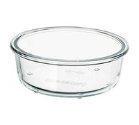 Food Container, Round, Glass, 400 ml, Assembled Size: Height: 5 cm Diameter: 14 cm Volume: 400 ml