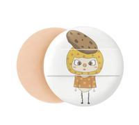 Food Cookie Sweet Snack Bake Delicious UU Air Cushion Makeup Foundation Sponge Powder Puff