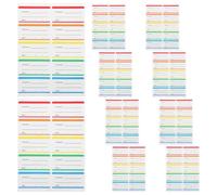 Food Date Labels Stickers 100pcs for Removable Freezer Storage Paper