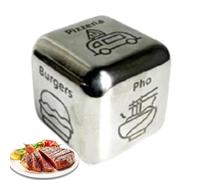 Food Decision Dice, Couples What for Dinner Dice Games Date Night Decision Dice, Him Her Date Night Idea Meal Decider Food Decider Fun for Valentine's Day Birthday