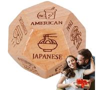 Food Decision Dice Set - Food Decision Dice | Dinner Decision Dice with Cute Designs, Creative Gift Set for Halloween, Valentine's Day, Birthday, Christmas,