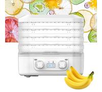 Food Dehydrator 5-Tier - Professional Snack and Meat Dryer, Easy Clean Trays for Dehydrating Fruits and Pet Snacks, Home Use