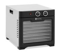 Royal Catering Food Dehydrator - 8 Shelves - 26L - 800W - Stainless Steel