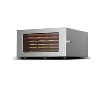 Food Dehydrator Machine, 6 Trays Stainless Steel Food Dehydrated Dryer,360° Circulation Drying, Adjustable Digital Temperature 30-90 ℃,for Fruity Food Vegetables