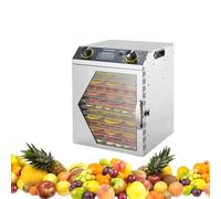 Food Dehydrator Machine with Digital Adjustable Timer & Temperature Control for Making Jerky, Candy, Snacks, and Drying Vegetables, Meat, Fish