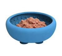 Food Delaying Cat Bowl - Silicone Non-Slip Food Bowl, Strong Suction Cup Bowl | Intelligent Thinking Game Feeder Drinking Bowl Solution for Puppies Medium Animal Home Car Cam