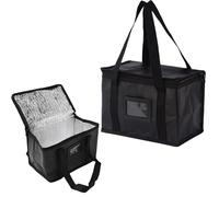 Food Delivery Bag, 40L/10L Soft Cooler Bag Thermal Food Delivery Bag, Grocery Shopping Bags, Picnic Bag, Insulated Pizza Delivery Bags Warm & Cooler Bags for Food & Grocery Delivery Bag Hold (10 L)