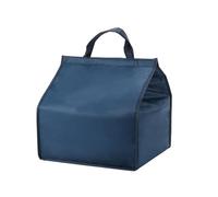 Food Delivery Bag Waterproof Pizza Lunch Box Cooler Bag Fast Food Cake Delivery Thermal Large Waterproof Oxford Drink Bottle Insulated Refrigerated(Blue)