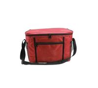 Food Delivery Bag Waterproof Portable Lunch Cooler Bag Folding Insulation Picnic Ice Pack Food Thermal Drink Carrier Insulated Bags Delivery 70L(27x17x24cm red)