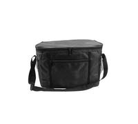 Food Delivery Bag Waterproof Portable Lunch Cooler Bag Folding Insulation Picnic Ice Pack Food Thermal Drink Carrier Insulated Bags Delivery 70L(27x17x24cm Black)