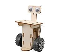 Food Delivery Robot 3D Wooden Puzzle,for Stem Science Experiment Craft,Encourages Creativity Imagination,Learning Scientific Principles